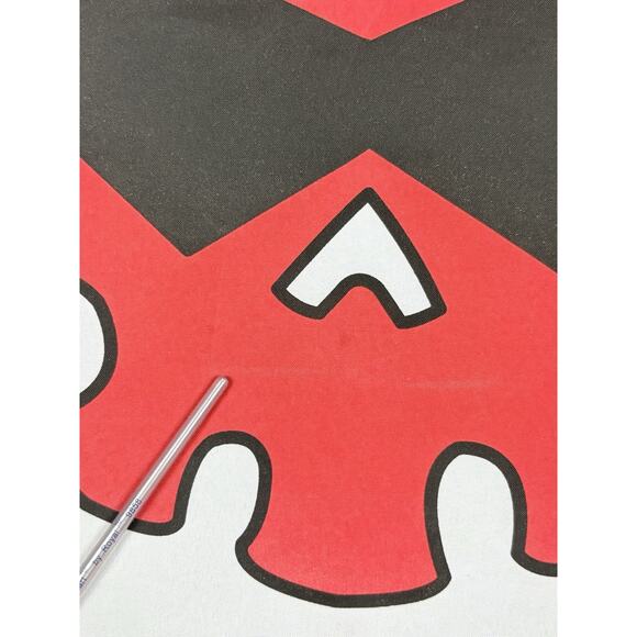 Gurren Lagann Cloth Banner Flag Anime Team Dai-Gurren Symbol Kamina Signed - Picture 6 of 10